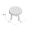 Hebbville Solid Wood Three Leg Coffee Table-38615625