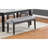 1Pc Bench Dining Room Velvet Fabric Upholstery Kitchen Dining Wooden Furniture