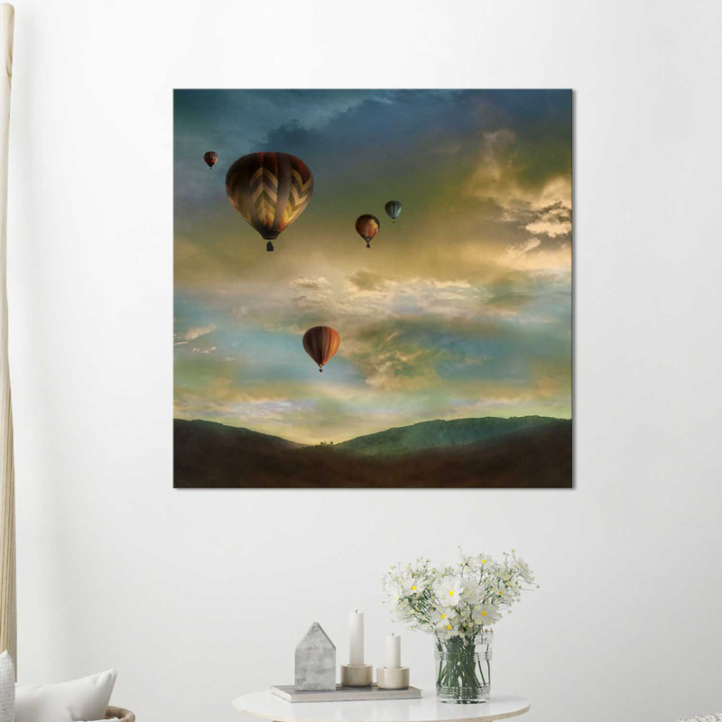 «Sunset Rendezvous», reproduction de photo, H 18 po x l 18 po x P 1 po, Toile tendue