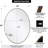 Kaitlee Modern Oval Bathroom Vanity Wall Mirror | Stainless Steel Frame-243354302-243354288-262556378