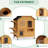 Outdoor Wooden Cat Shelter - Enclosure With Openable Roof And Space For Multiple Cats 2-storey House To Enjoy Their Time