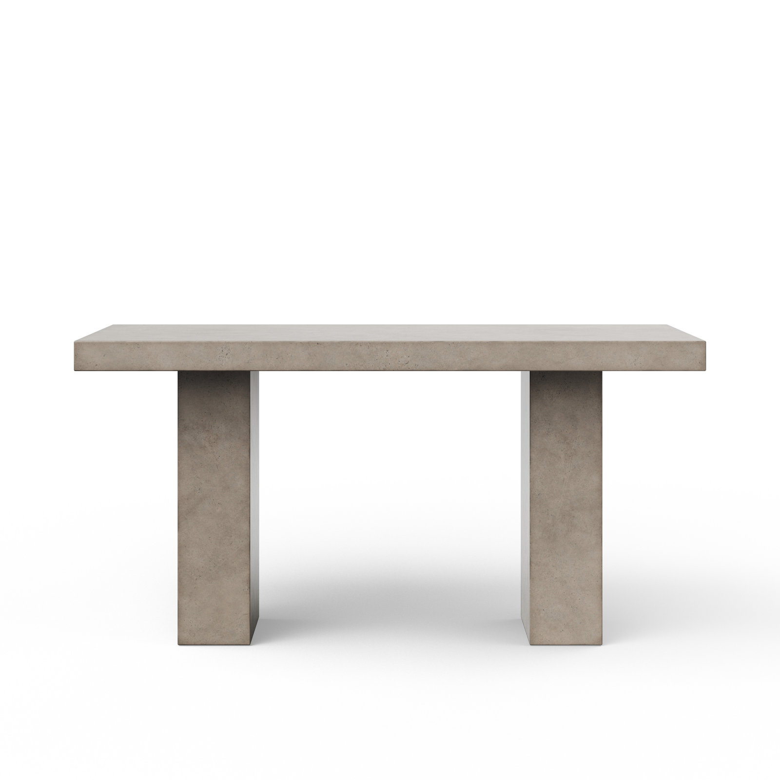 Kareen Dining Table, Dark Gray, Bar Table (41.75" Height), 82.75" L x 39.25" W