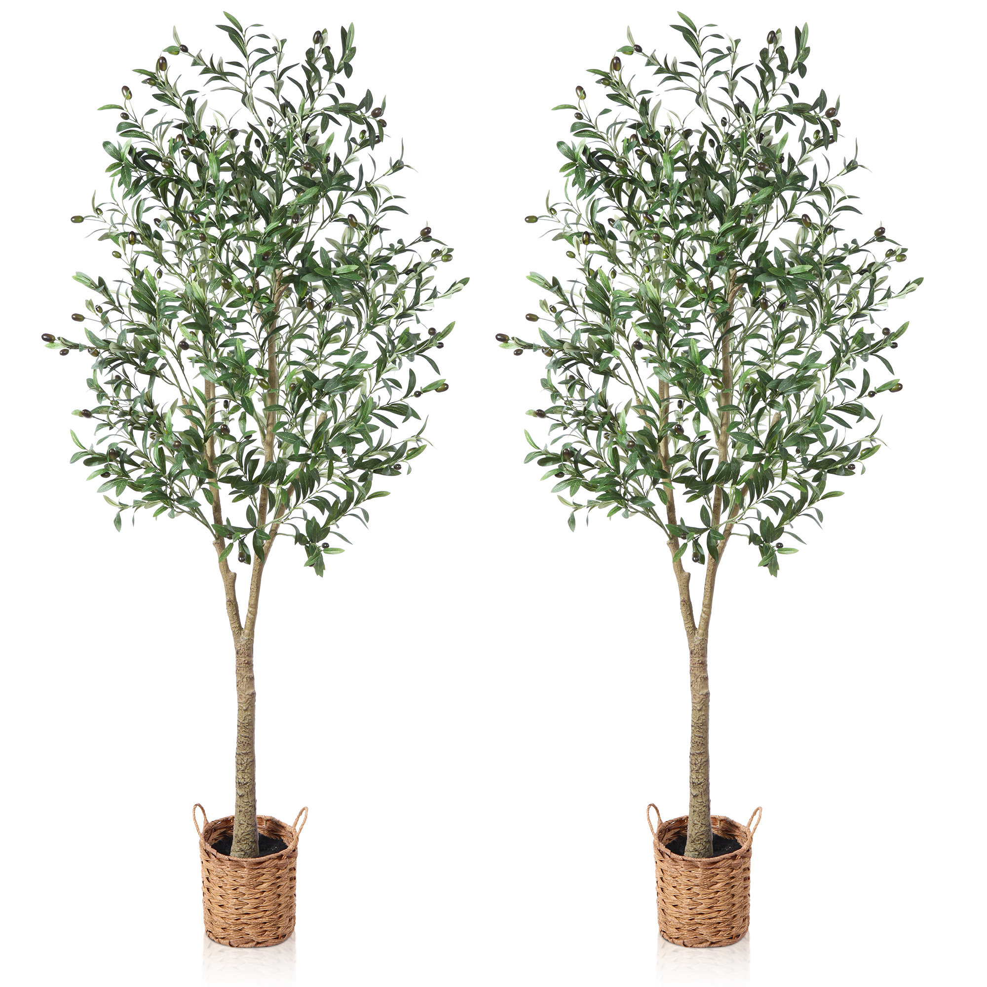 4 Foot,6 Foot Artificial Olive Tree,artificial Tree,silk Tree,artificial  Silk Plant,artificial Olive Tree 
