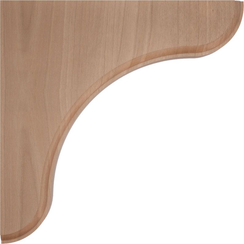 Support en bois Eaton, Cerisier, L 7,5 po x H 7,5 po