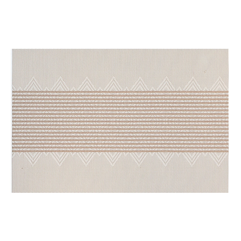 Ensemble de 12 napperons en vinyle noirs NH Casa Decor, Blanc