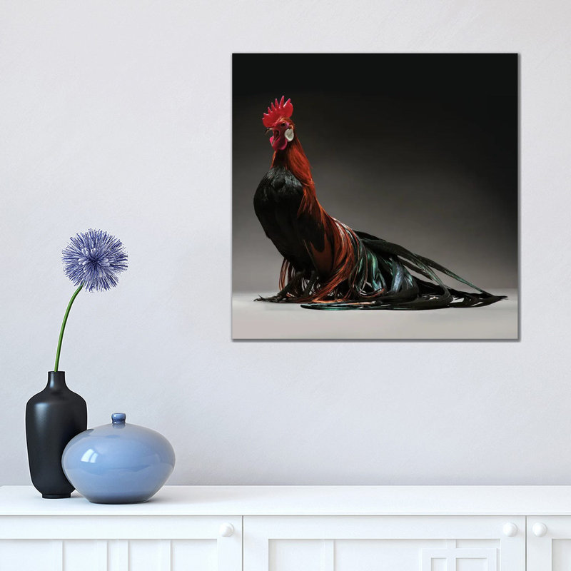 Phoenix by CHICken - Wrapped Canvas Print, 45.72 cm H x 45.72 cm W x 1.91 cm D