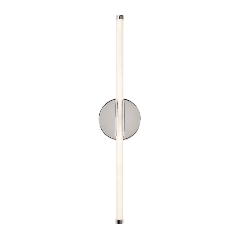 Gwenne LED Armed Sconce, Polished Chrome