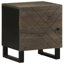 Anacely 40cm W Metal Bedside Table