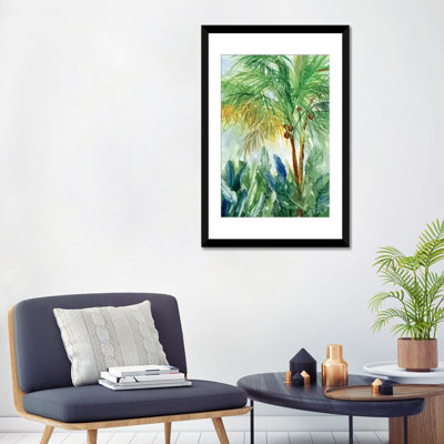 «Vintage Palm I», reproduction sur toile