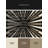Machine Washable Manhasset Posh & Luxe Starburst Rug in Black – Black Binding-2064633569