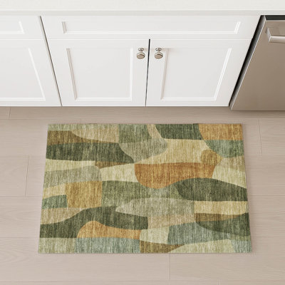 Machine Washable Indoor/Outdoor Jozwiak ACN2376 Abstract Rug