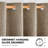 Milay Blackout Grommet Curtain Panel-503977975-503977969
