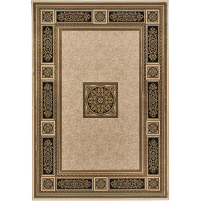 Giron Oriental Hand Woven Area Rug