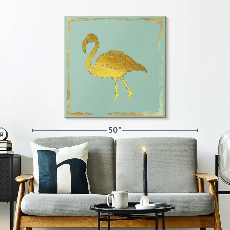 Crowle Golden Flamingo III, H 30 po x l 30 po