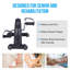Mini-stepper multifonctionnel, vélo d'exercice, vélo numérique sous le bureau avec écran ACL, pédalier d'exercice pour les jambes et les genoux pour les personnes âgées-135456081