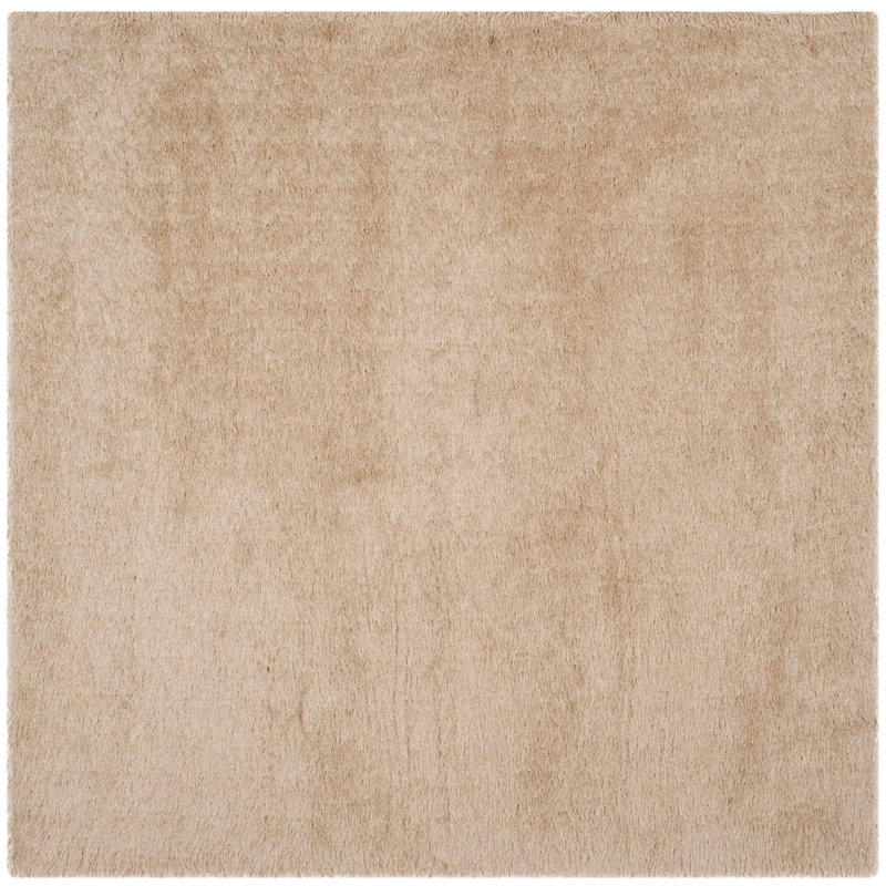 Midville Solid Colour Hand Woven Area Rug, Square 183 cm