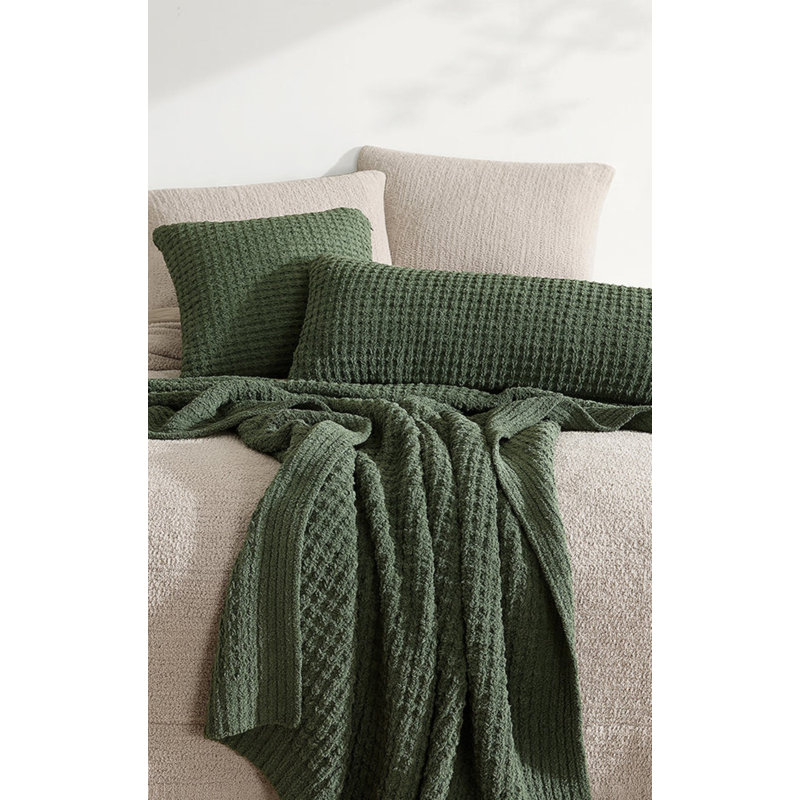 Snug Lumbar Pillow Cover & Insert, Moss