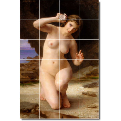 48" x 72" Ceramic Painting Decorative Mural Tile 12" x 12"