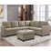 Modular Sofa & Chaise with Ottoman