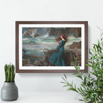 Miranda the Tempest by John William Waterhouse - Picture Frame Painting