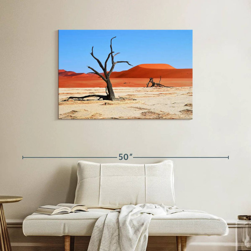 Alvord Red African Sand Dunes, 26" H x 39" W