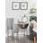 Quartz movement / Crystal Clock in White