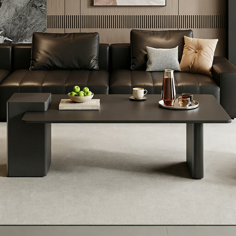 Fontenot, H 17,71 po x l 59,05 po x P 27,55 po, Noir, Solid