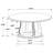 Round Dining Table with Pedestal Base