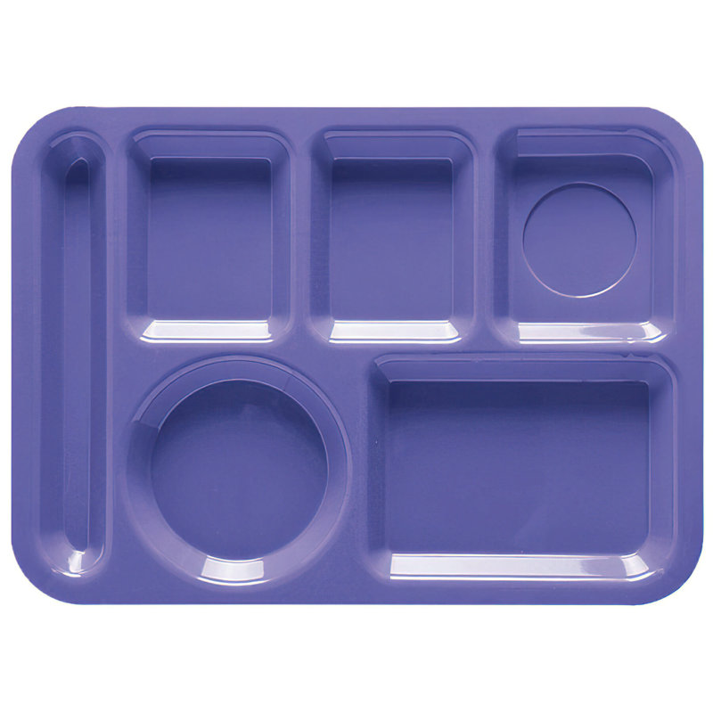 Le GE Plateau en plastique, Bleu paon