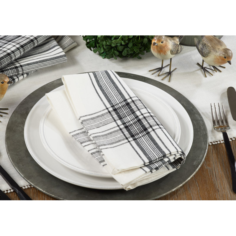 Chamblee Cotton Plaid Square Napkin