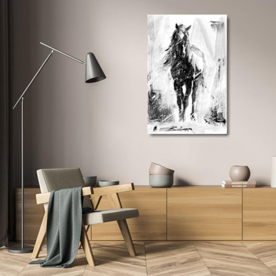 «Red Barrel Studio®» par Harper, Ethan, reproduction d'art sur toile sous le titre: Étalon rustique II 118661FN