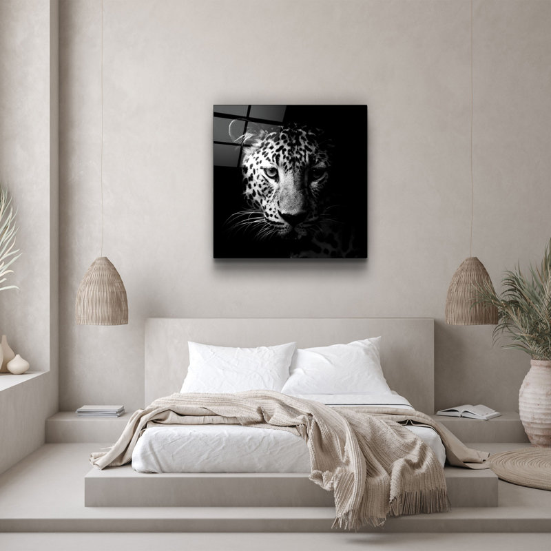 Stunning Decorative Tempered Glass Painting, 19.7 x 19.7 Inches | 100% Tempered Glass, Thickness: 0.16 Inches | UV Printing for Vibrant Colors | Perfect for Home Décor, Living Room or Office Wall Art