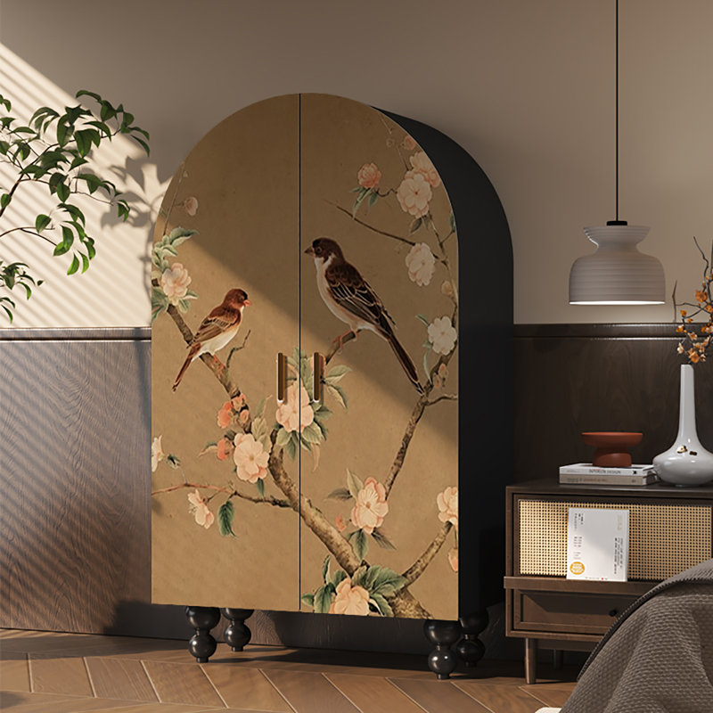 Garde-robe rétro pour chambre à coucher