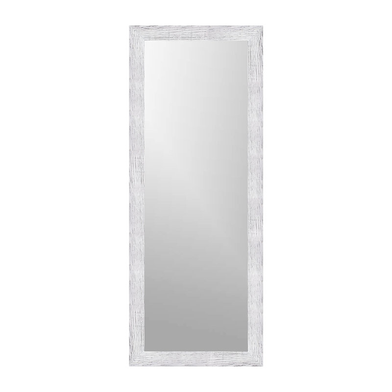 Miroir Arber, Blanc huilé, 79 po x 31 po