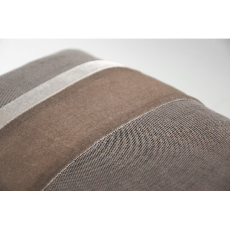 Stripe Lumbar Pillow Cover & Insert, Coyote, 12" x 24"
