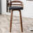 Mahtab Modern Upholstered Swivel Bar Stools (Set of 4)-83465538-83465540