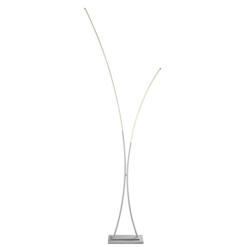 Wade Logan® Bilbey 85'' LED Arched/Arc Floor Lamp & Reviews | Wayfair