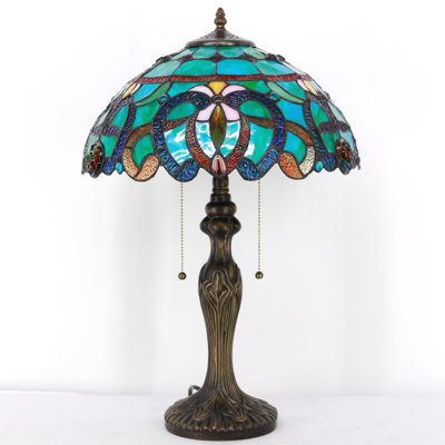 Lampe de bureau en résine Tasha