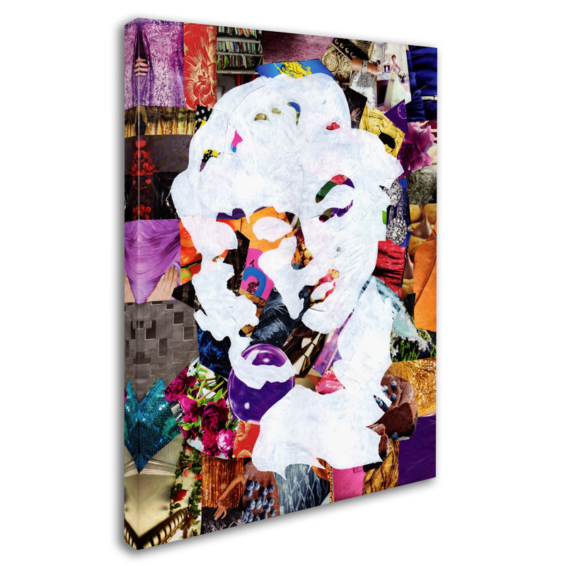 «Marilyn» par Krisdapor, impression sur toile tendue, H 19 po x l 14 po