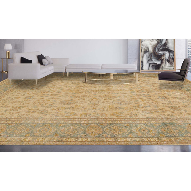 Wool Oriental Area Rug, Rectangle 10' x 14'