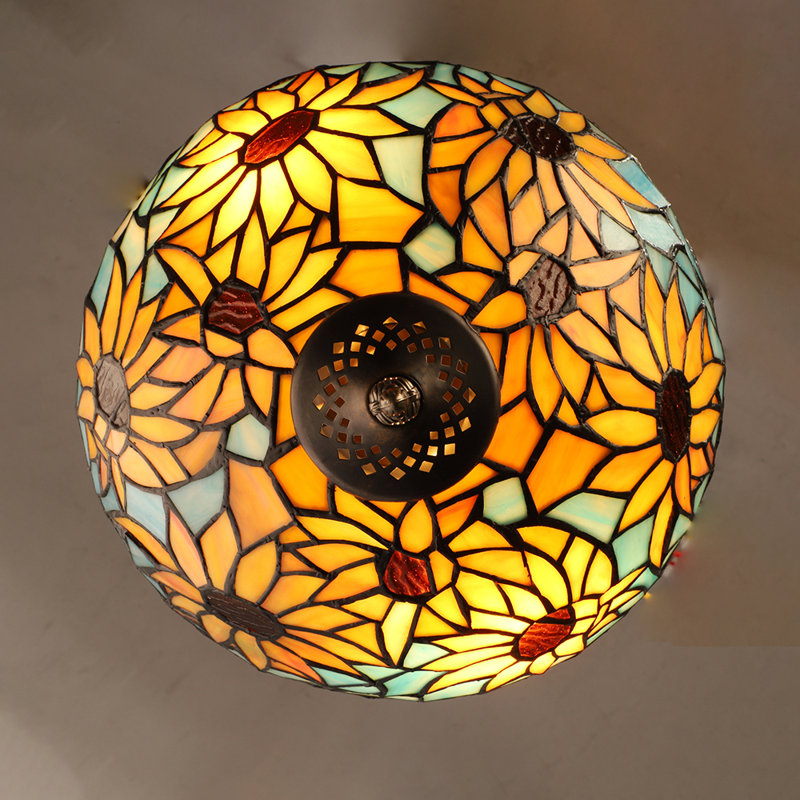 Xanthos Glass Flush Mount