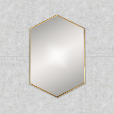 Carmon Metal Flat Wall Mirror