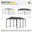 10 Ft. W X 15 Ft. D  Heavy Duty Carport With Galvanized Steel Roof-121847173