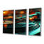 Ensemble de décorations murales Blue Neon-1812902373-1812902374