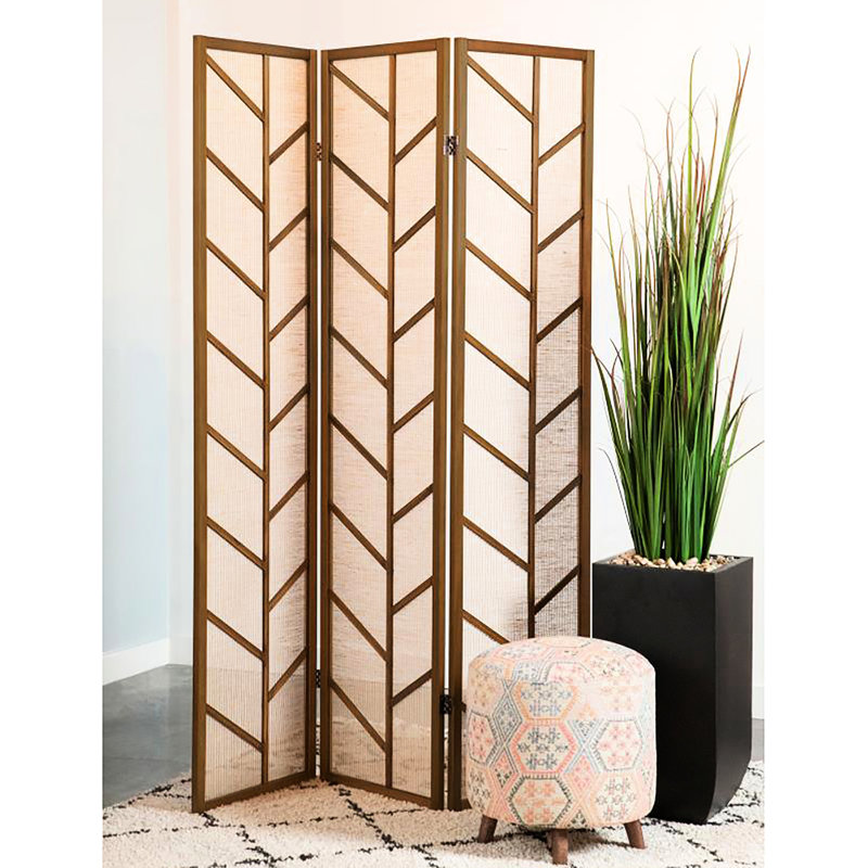 Paravent en noyer moderne Modern