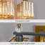 Luminaire de meuble-lavabo moderne en cristal avec abat-jour en cristal K9 et finition durable pour l'éclairage au-dessus d'un miroir-2124093756