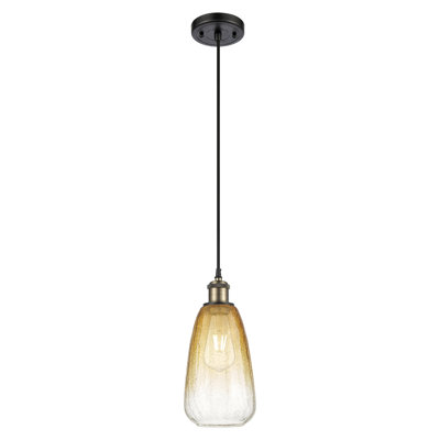 Ballston - Laken - 1 Light 6" Cord Hung Mini Pendant