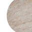 Table d'appoint en béton léger fini pour une utilisation intérieure et extérieure, hauteur de 18,5 pouces, profondeur de 15 pouces de largeur, structure avec finition, espaces appropriés, 18,5 x 15 x 15 pouces, décor de tons neutres