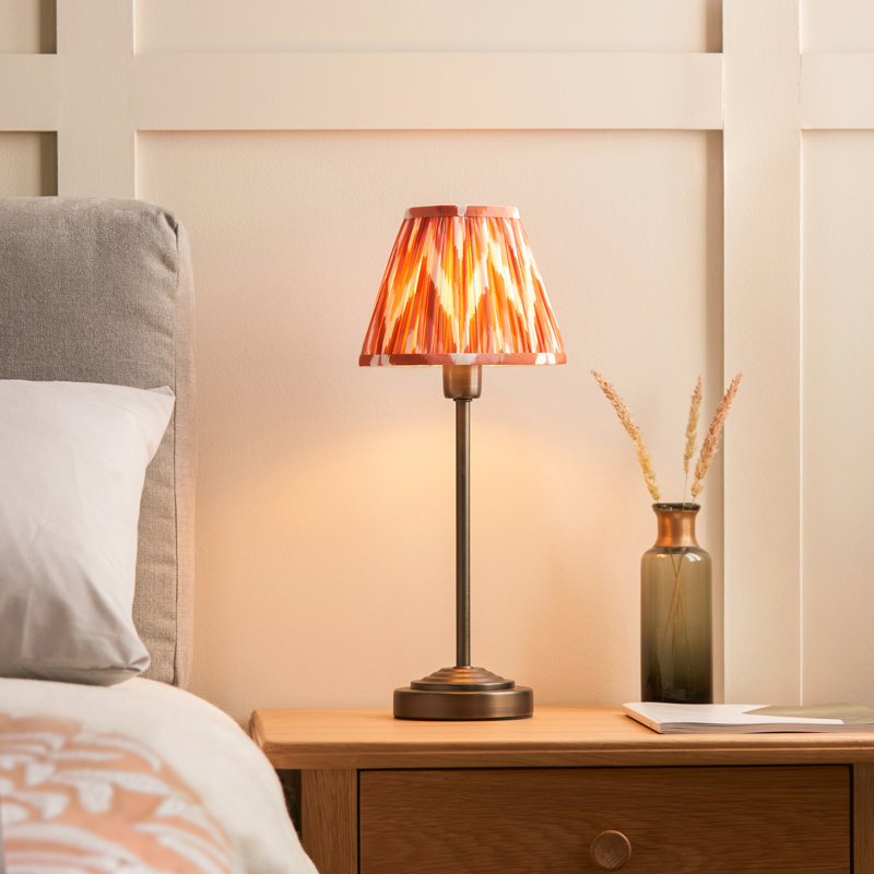 Rory Table Lamp 16cm Shade, Orange