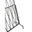 Alawna Metal Free Standing Magazine Rack